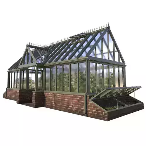 English greenhouse TOTLAND 1 3D model