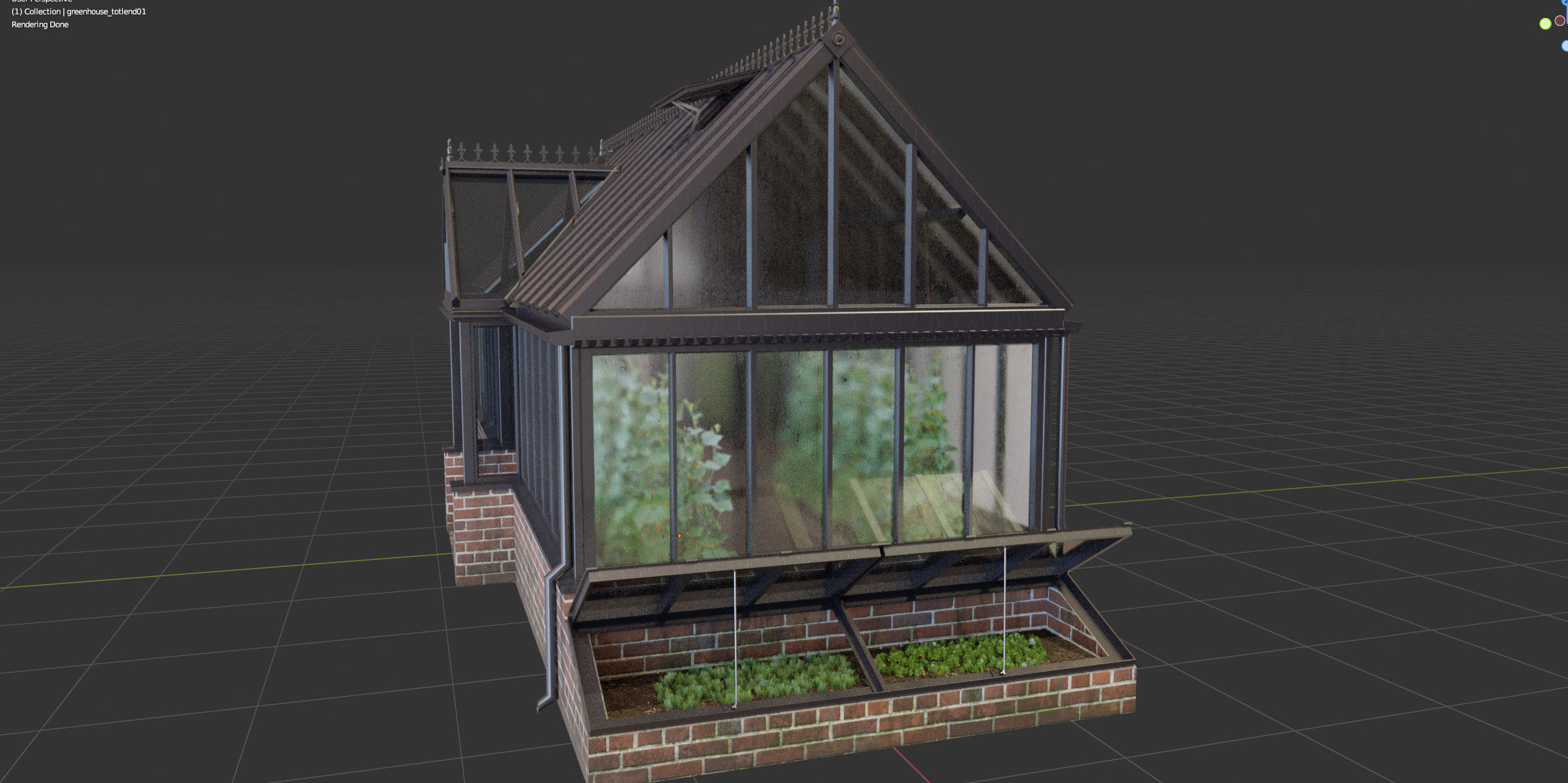 English greenhouse TOTLAND 1 3D model_21