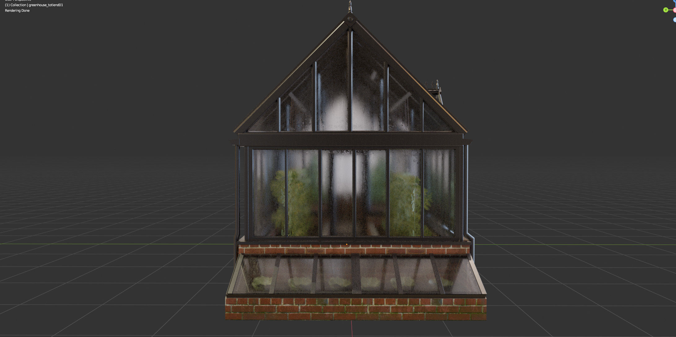 English greenhouse TOTLAND 1 3D model_30