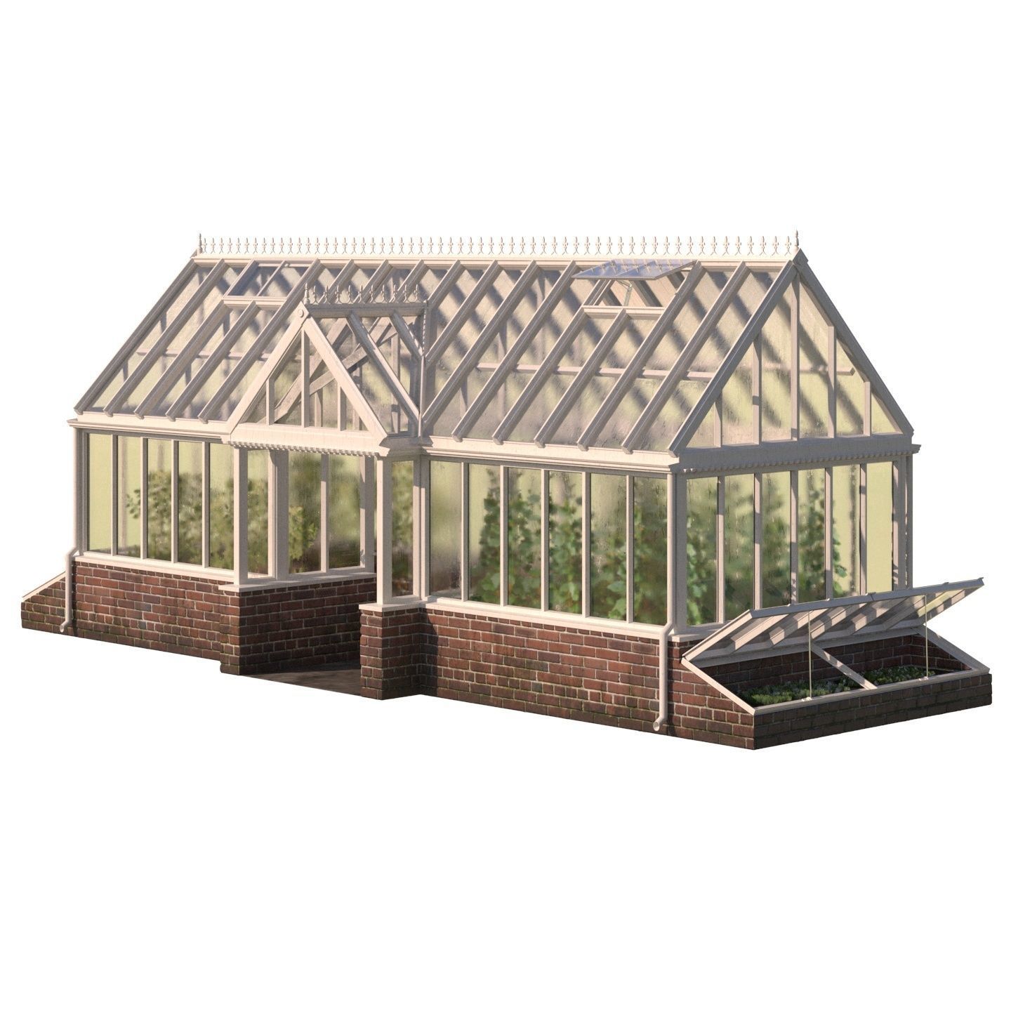 English greenhouse TOTLAND 1 3D model_8