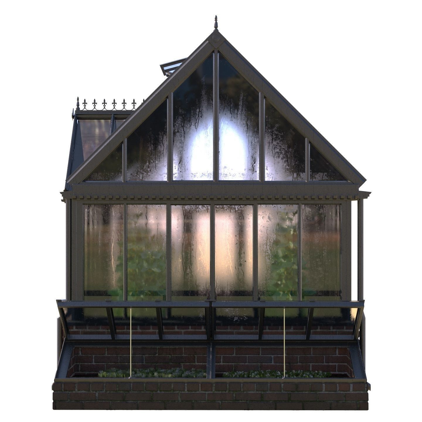 English greenhouse TOTLAND 1 3D model_12