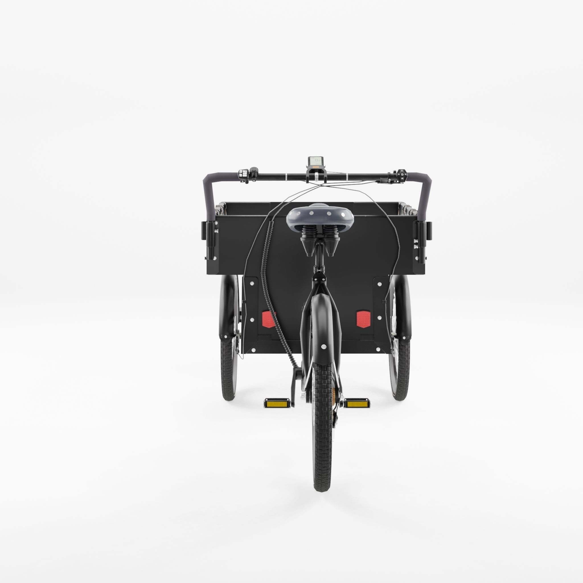 3D Model of Cargobike DeLight Kindergarden Low-poly 3D model_3