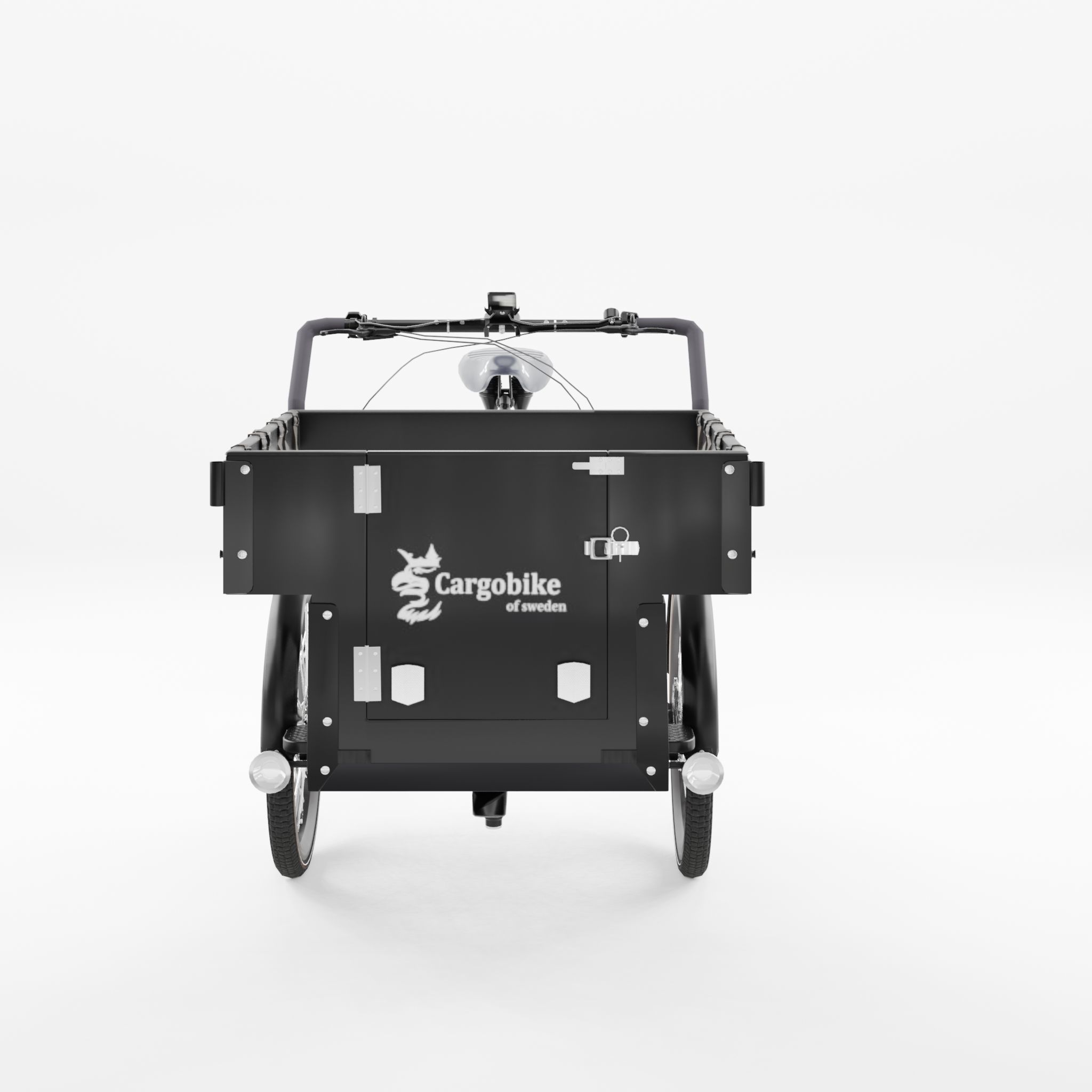 3D Model of Cargobike DeLight Kindergarden Low-poly 3D model_2