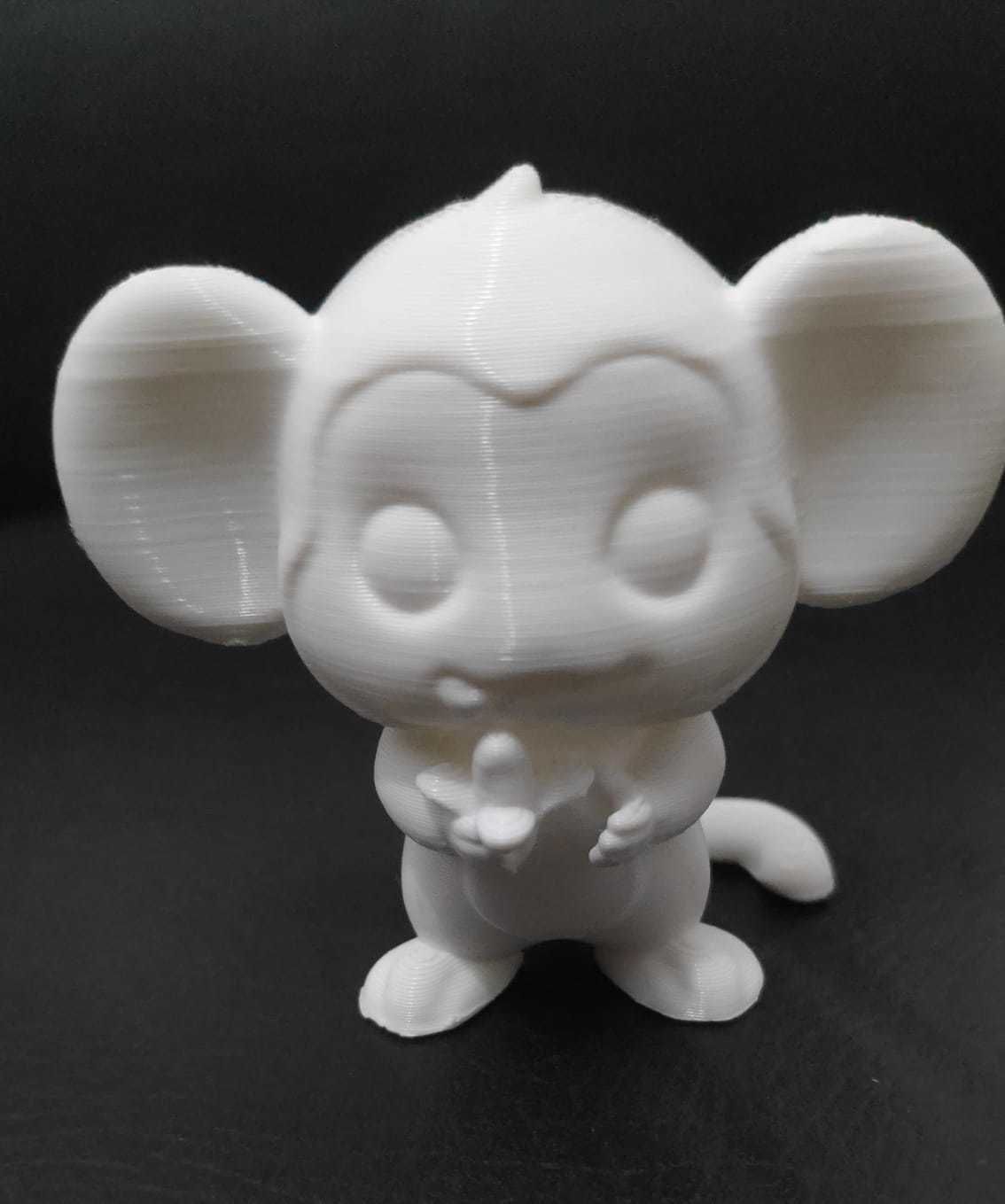 Monkey Banana 3D print model_13