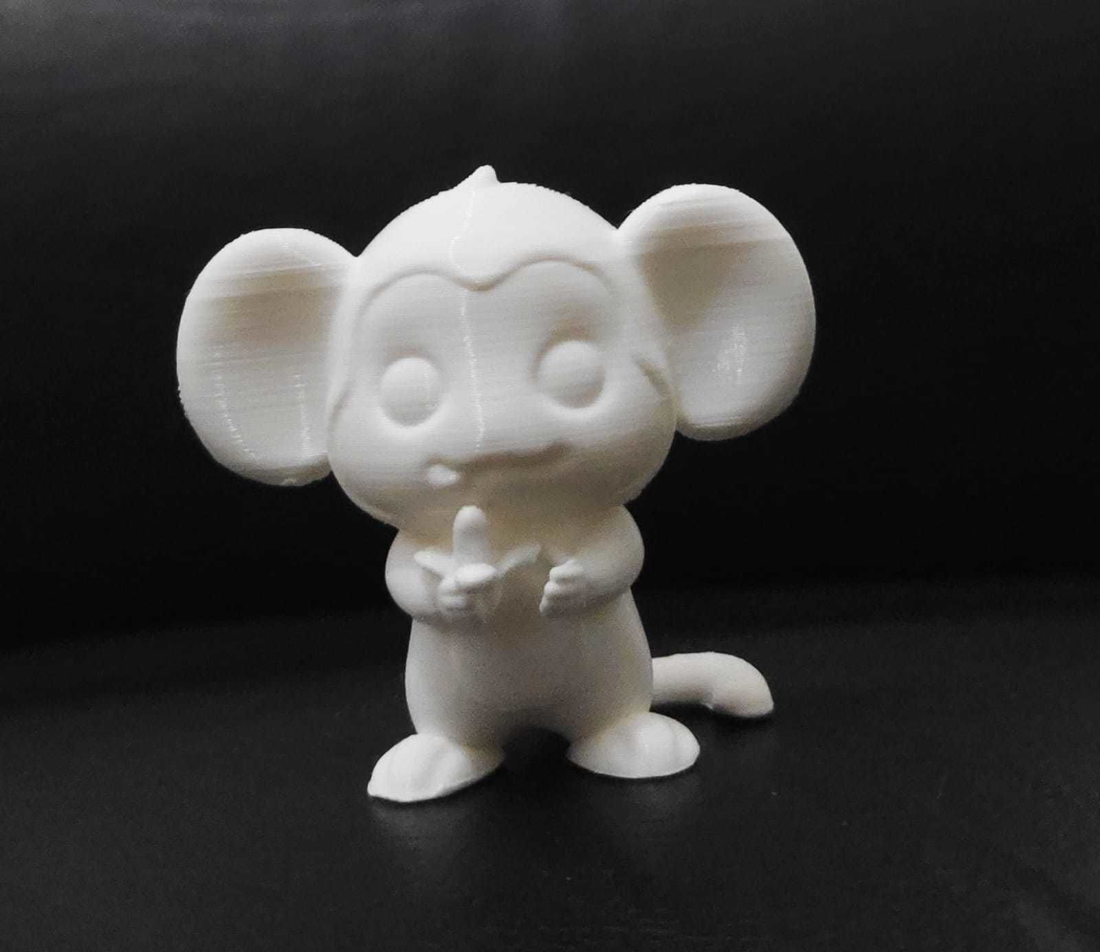 Monkey Banana 3D print model_12