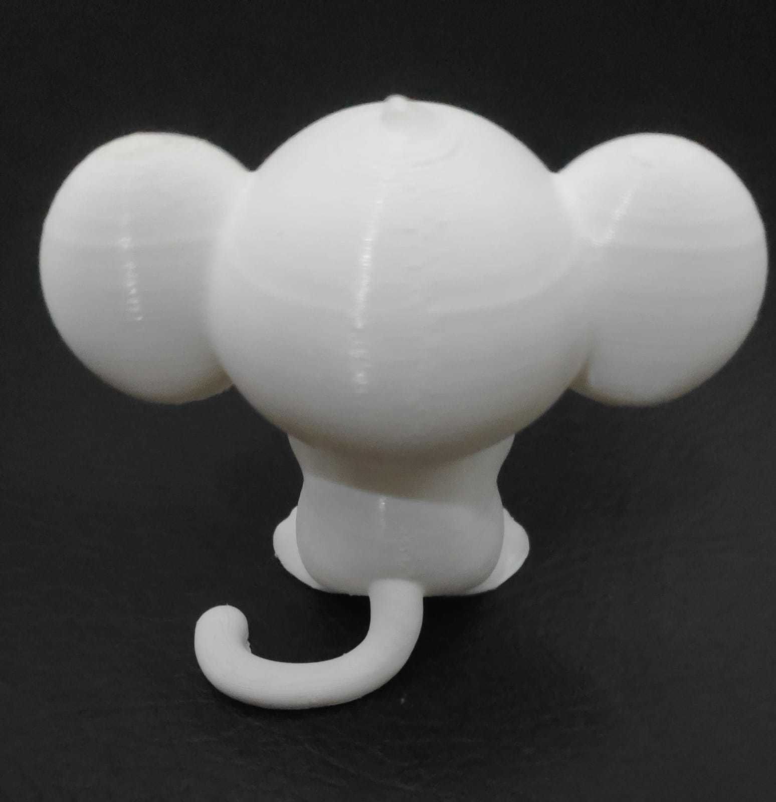 Monkey Banana 3D print model_9