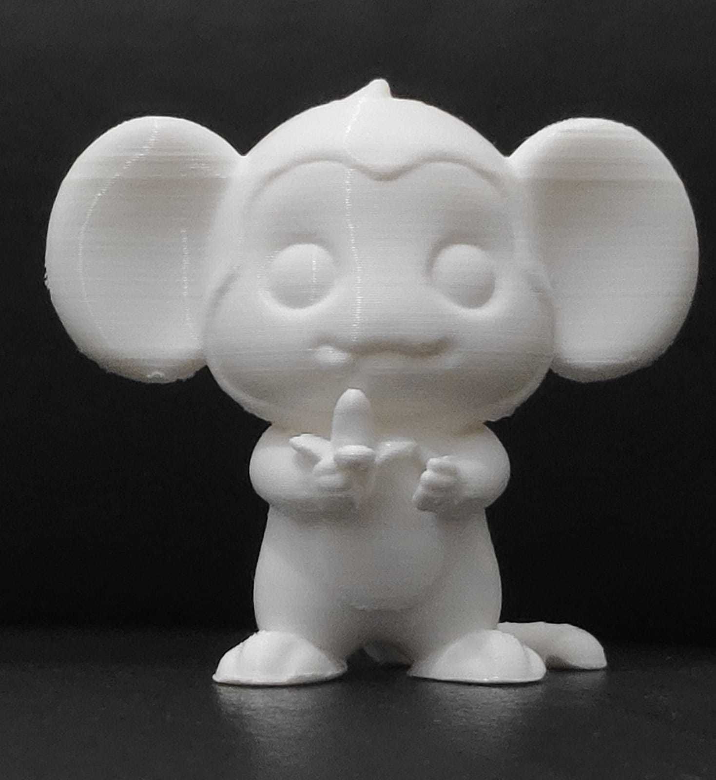 Monkey Banana 3D print model_15