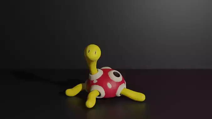 Shuckle pokemon 3D print model 3D print model