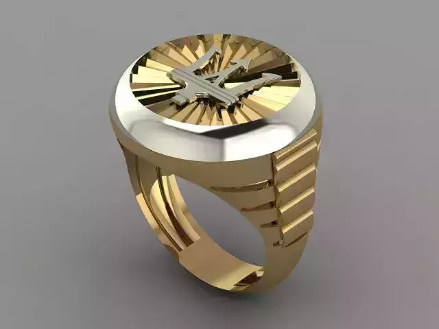 Maserati ring 3D print model