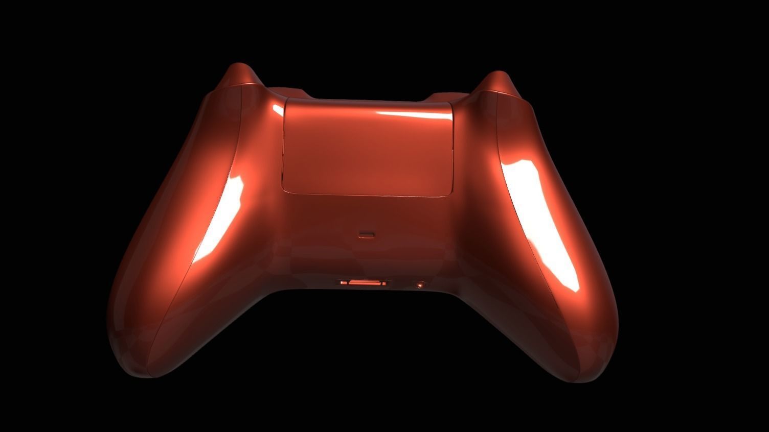 XBOX Series S-X Gamepad Low-poly 3D model_10