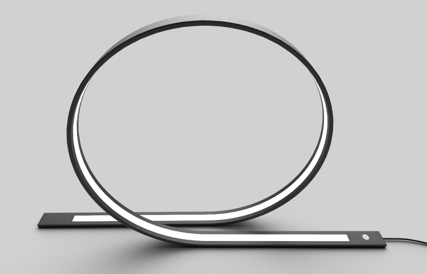 Table Lamp M04 Low-poly 3D model_4