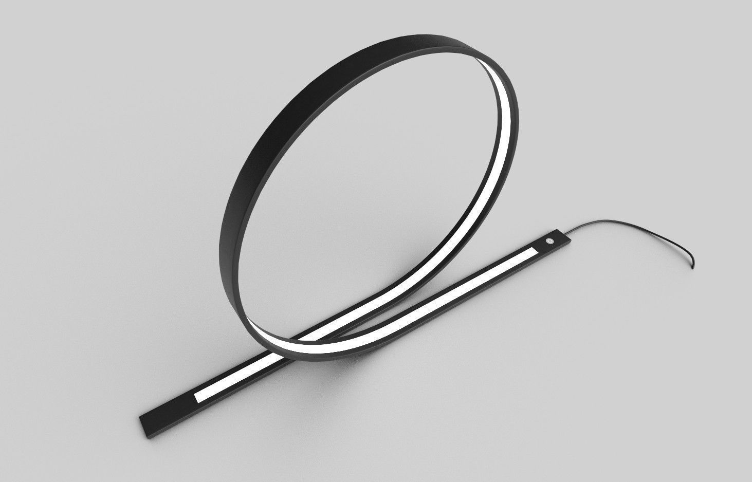 Table Lamp M04 Low-poly 3D model_3