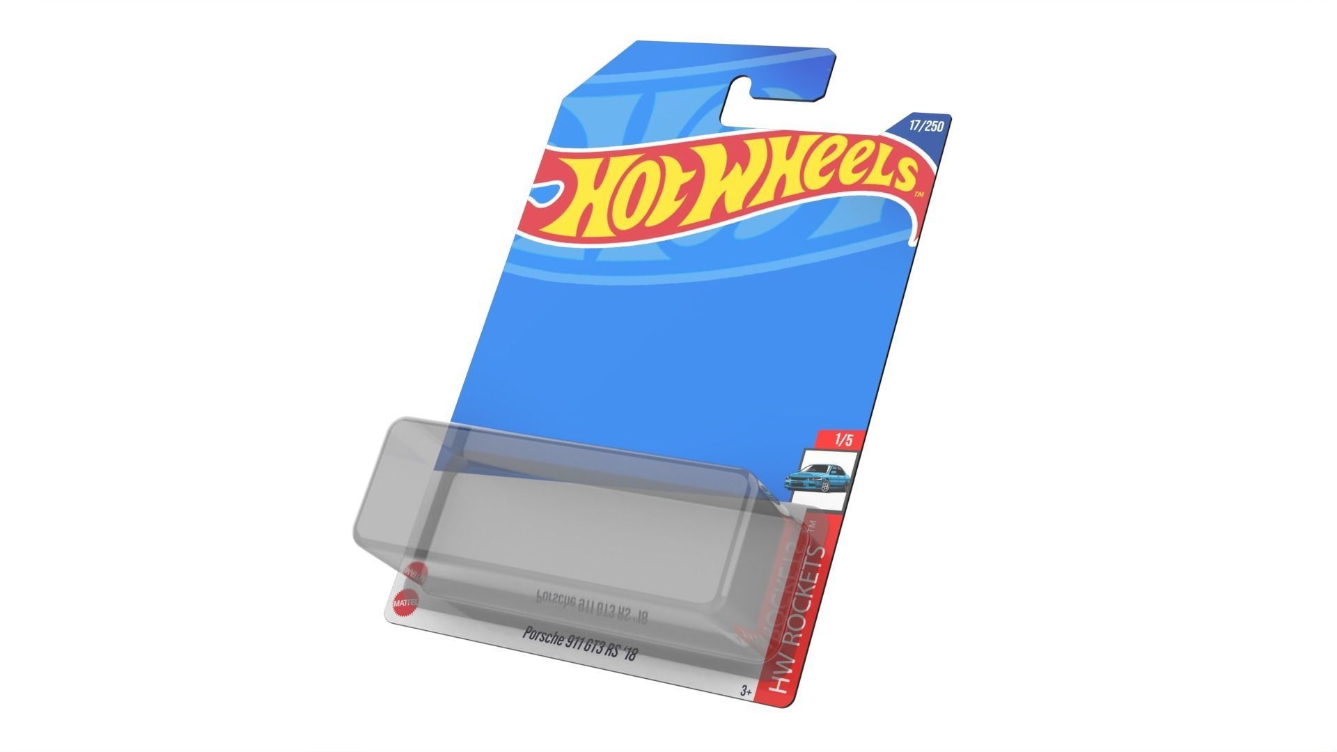 Hot Wheels big package Low-poly 3D model_1