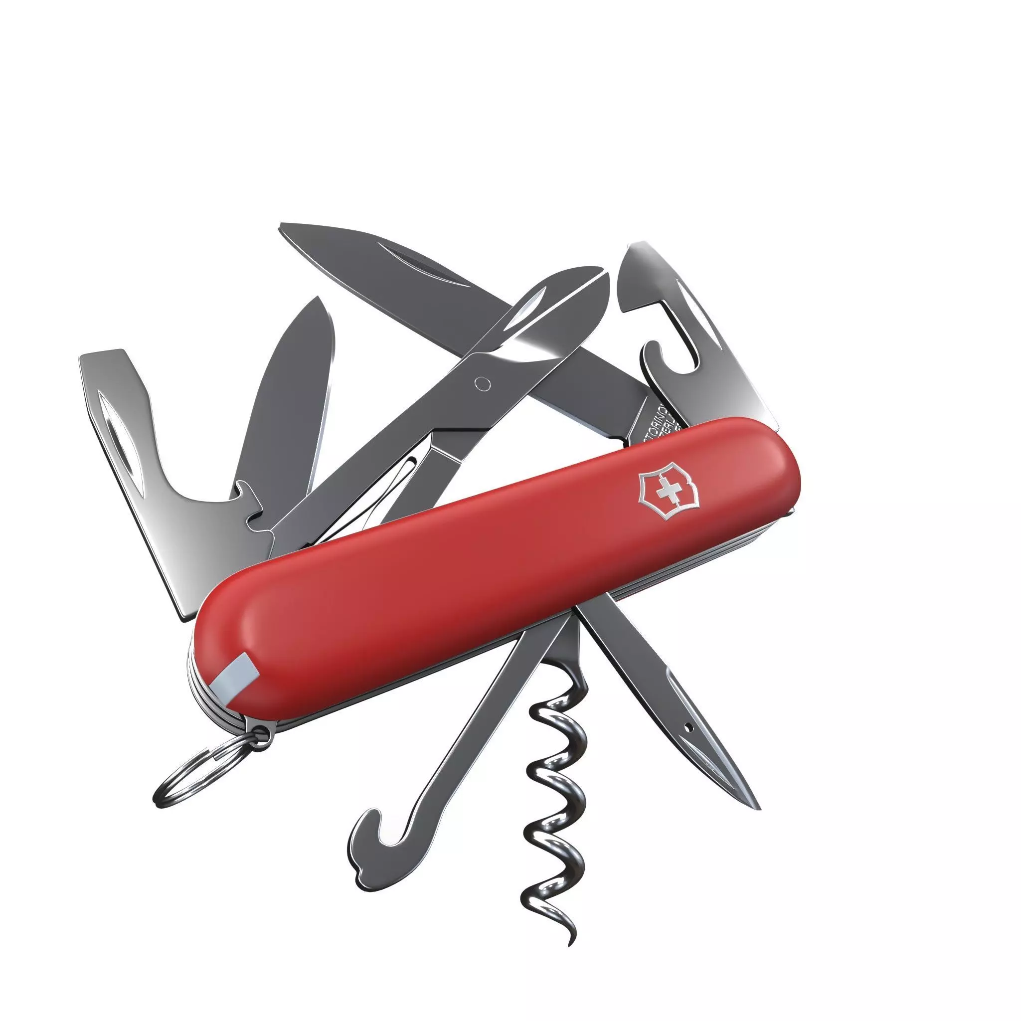 Victorinox Climber 1 3703  Open 3D model 3D model_0