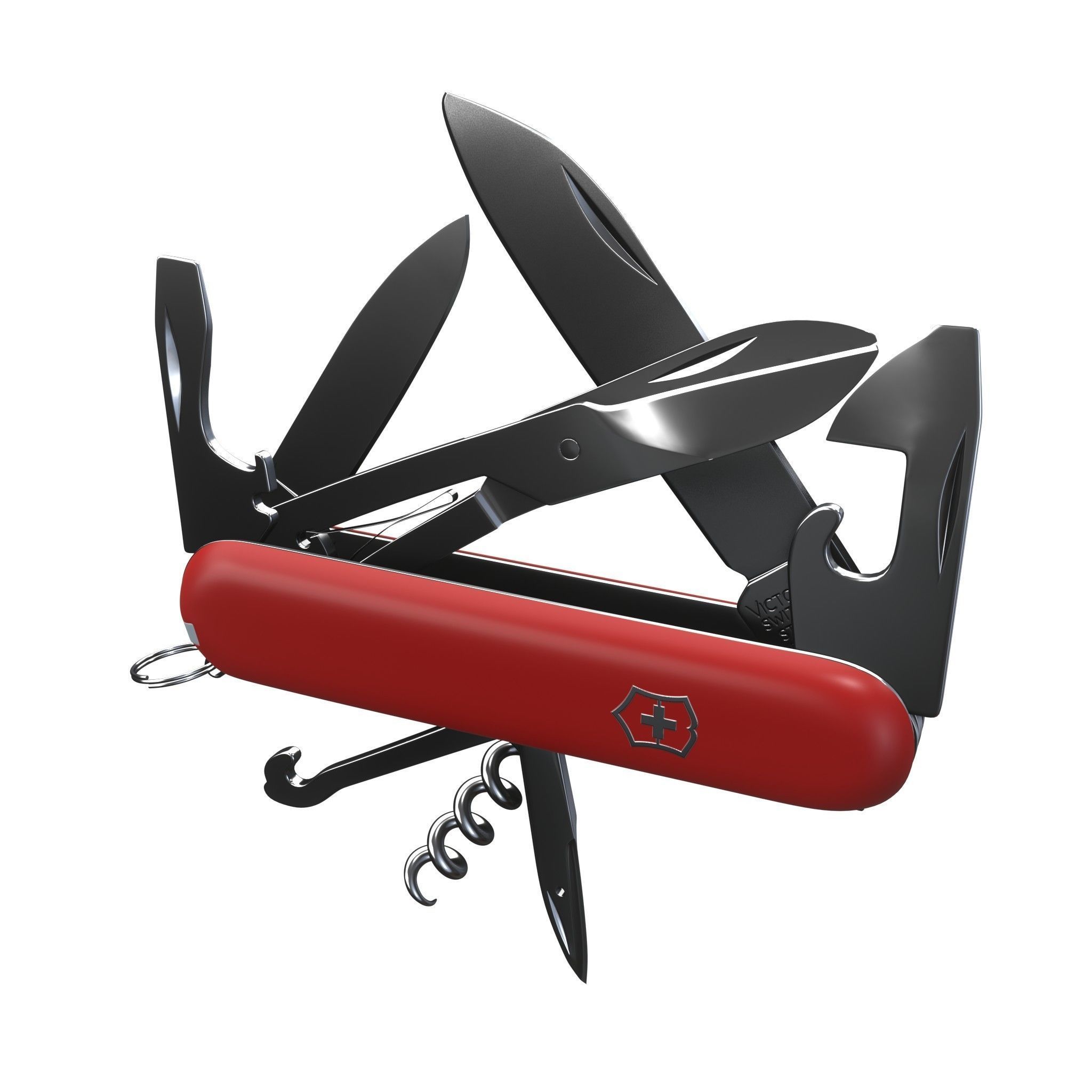 Victorinox Climber 1 3703  Open 3D model 3D model_2