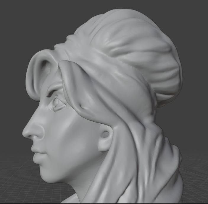 Amy Winehouse 3D print model_20