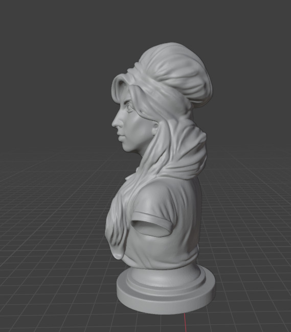 Amy Winehouse 3D print model_32