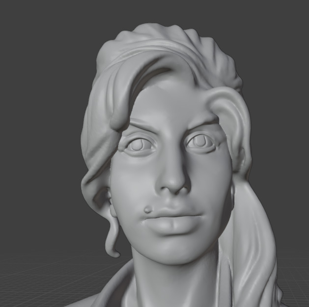 Amy Winehouse 3D print model_19