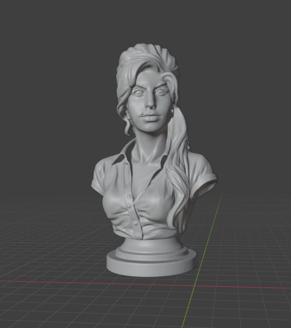 Amy Winehouse 3D print model_12