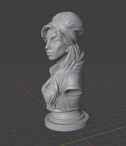 Amy Winehouse 3D print model_29