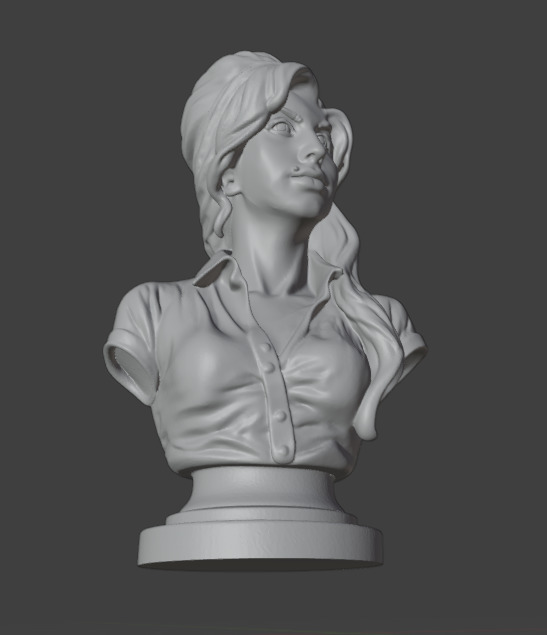 Amy Winehouse 3D print model_7