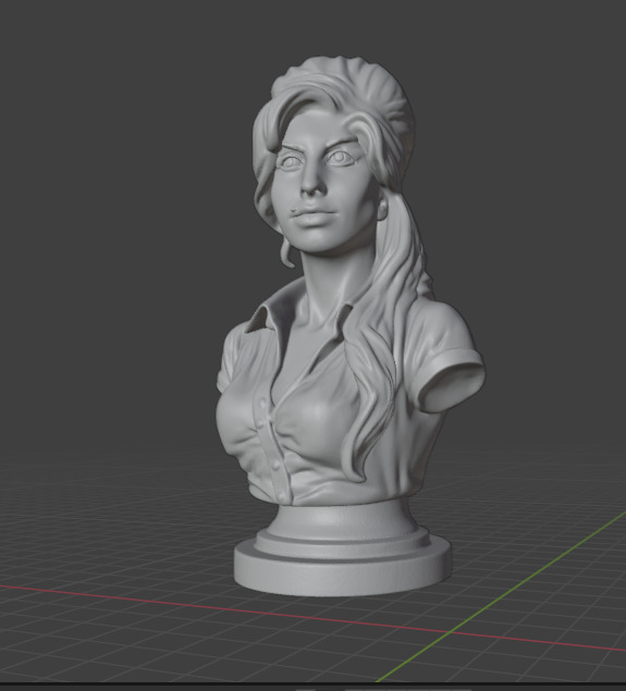 Amy Winehouse 3D print model_27