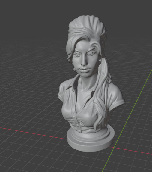 Amy Winehouse 3D print model_14