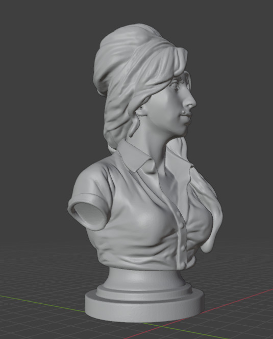 Amy Winehouse 3D print model_6
