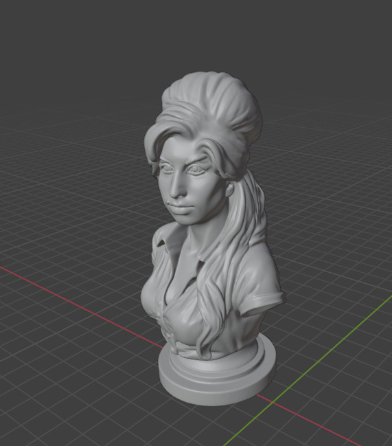 Amy Winehouse 3D print model_28
