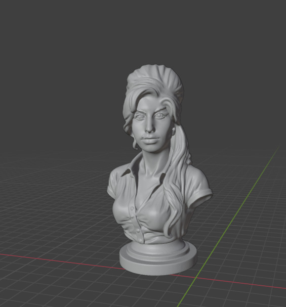 Amy Winehouse 3D print model_23