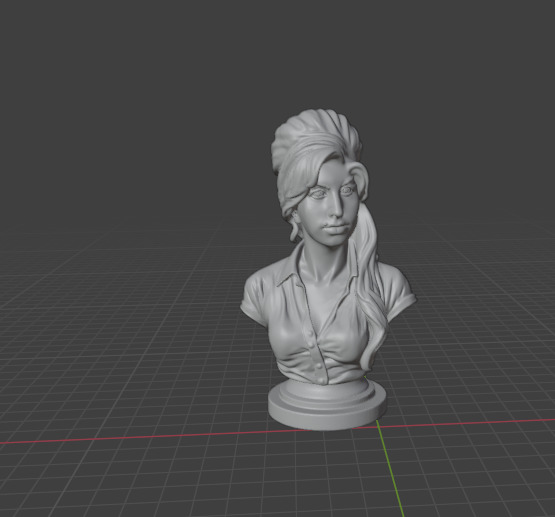Amy Winehouse 3D print model_13