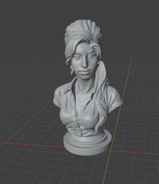 Amy Winehouse 3D print model_10
