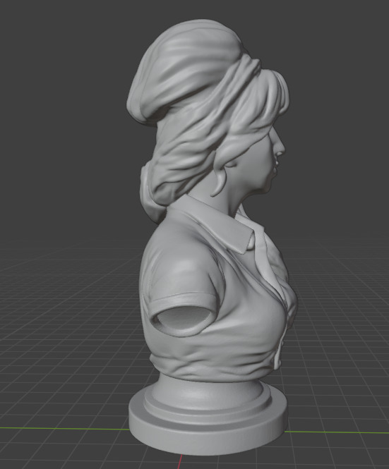 Amy Winehouse 3D print model_5