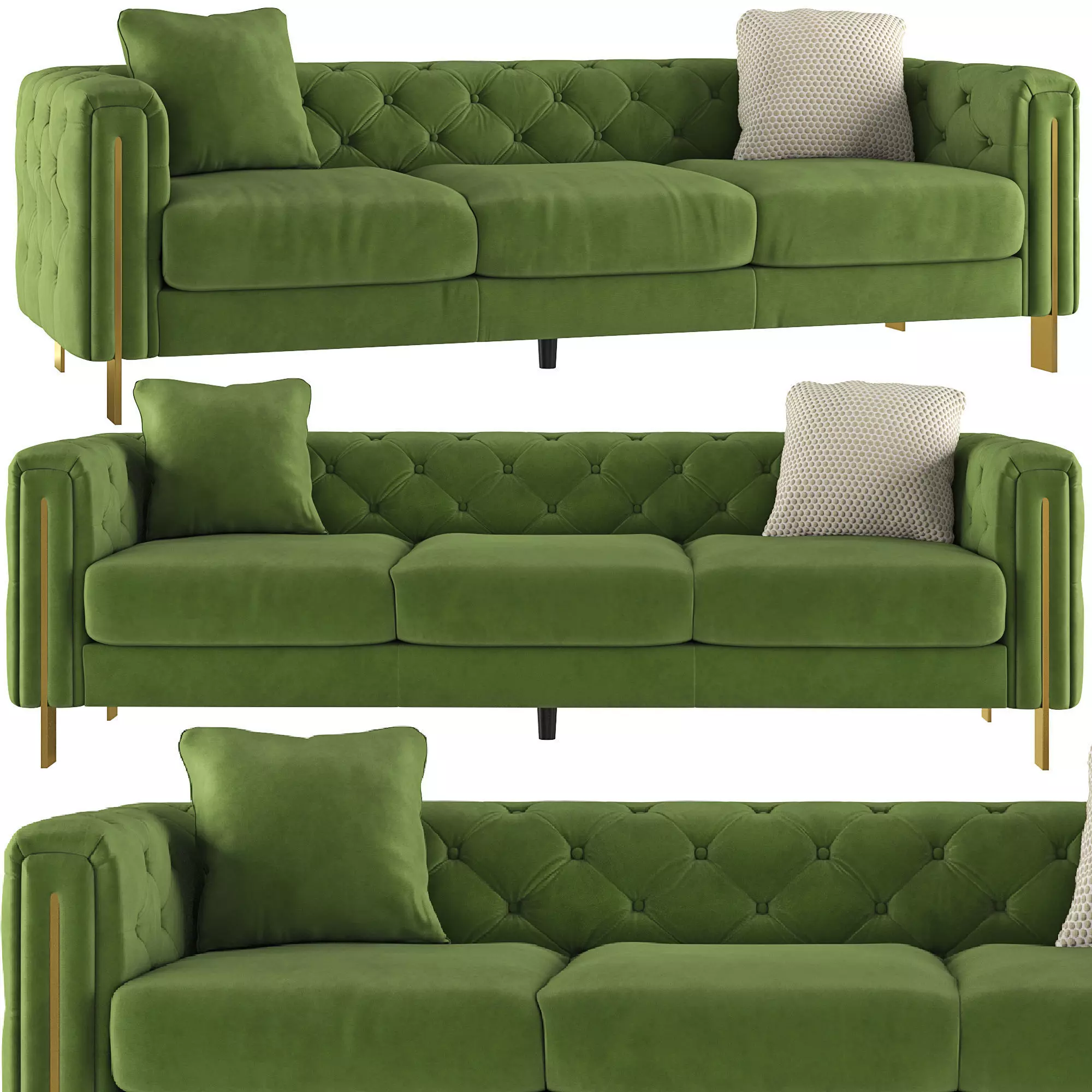 Savannah sofa by Acanva 3D model