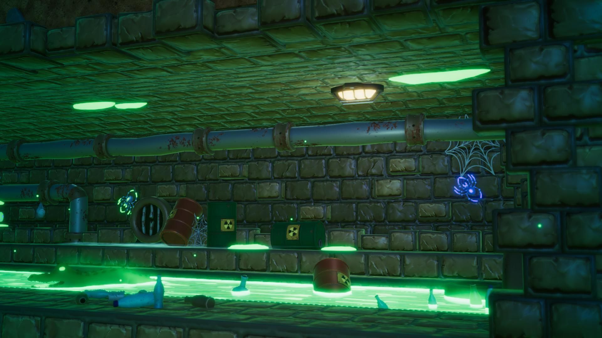 Toxic Waste Land Game asset pack Unity URP Low-poly 3D model_37