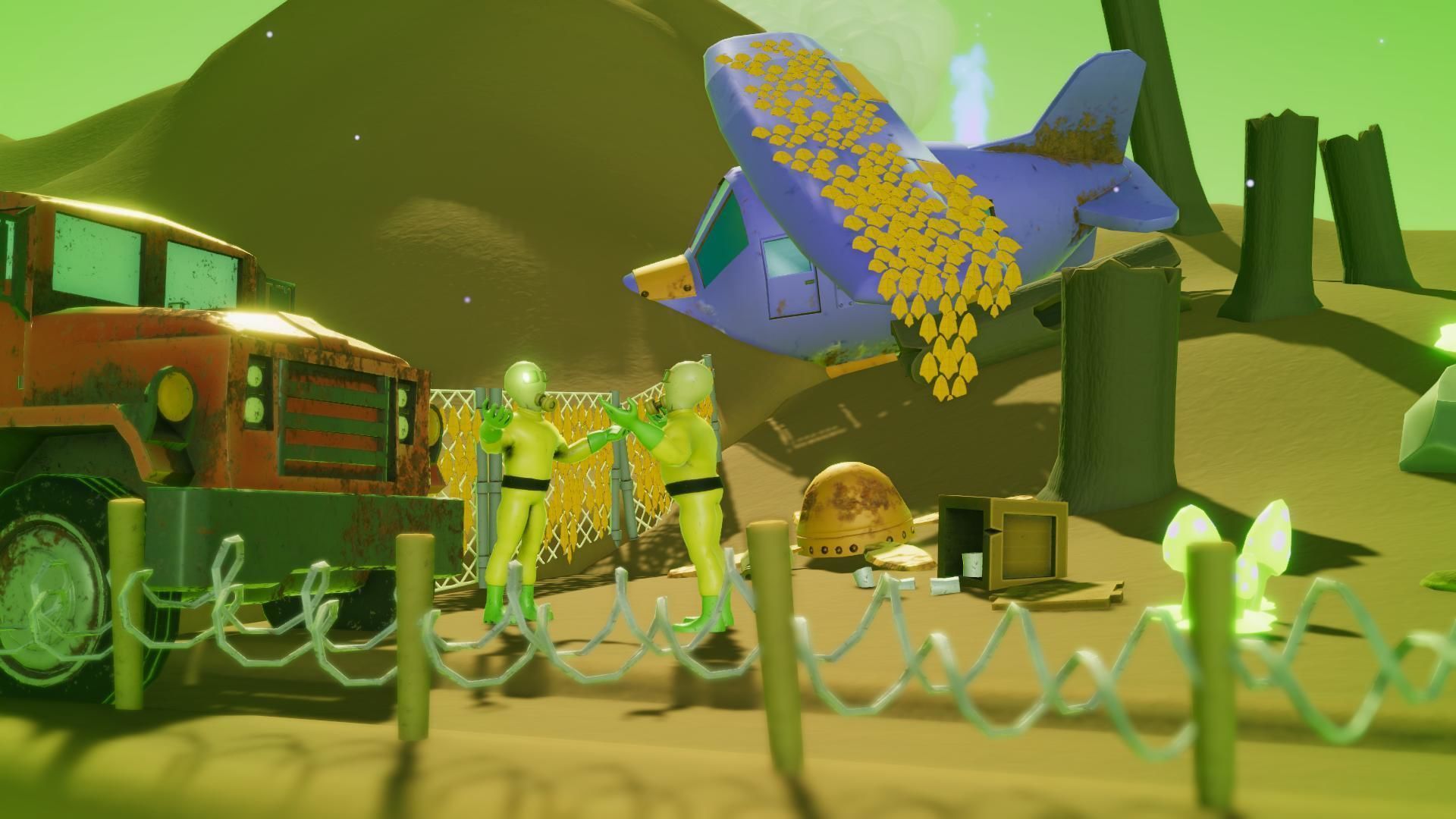 Toxic Waste Land Game asset pack Unity URP Low-poly 3D model_24