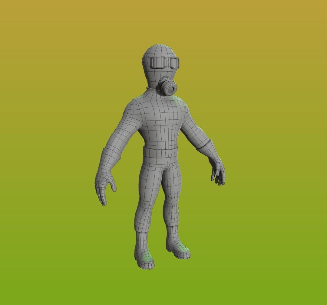 Toxic Waste Land Game asset pack Unity URP Low-poly 3D model_44