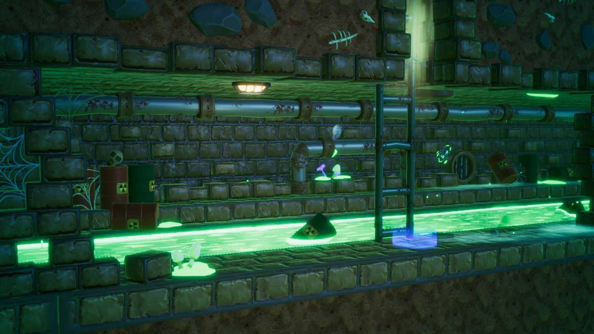 Toxic Waste Land Game asset pack Unity URP Low-poly 3D model_27