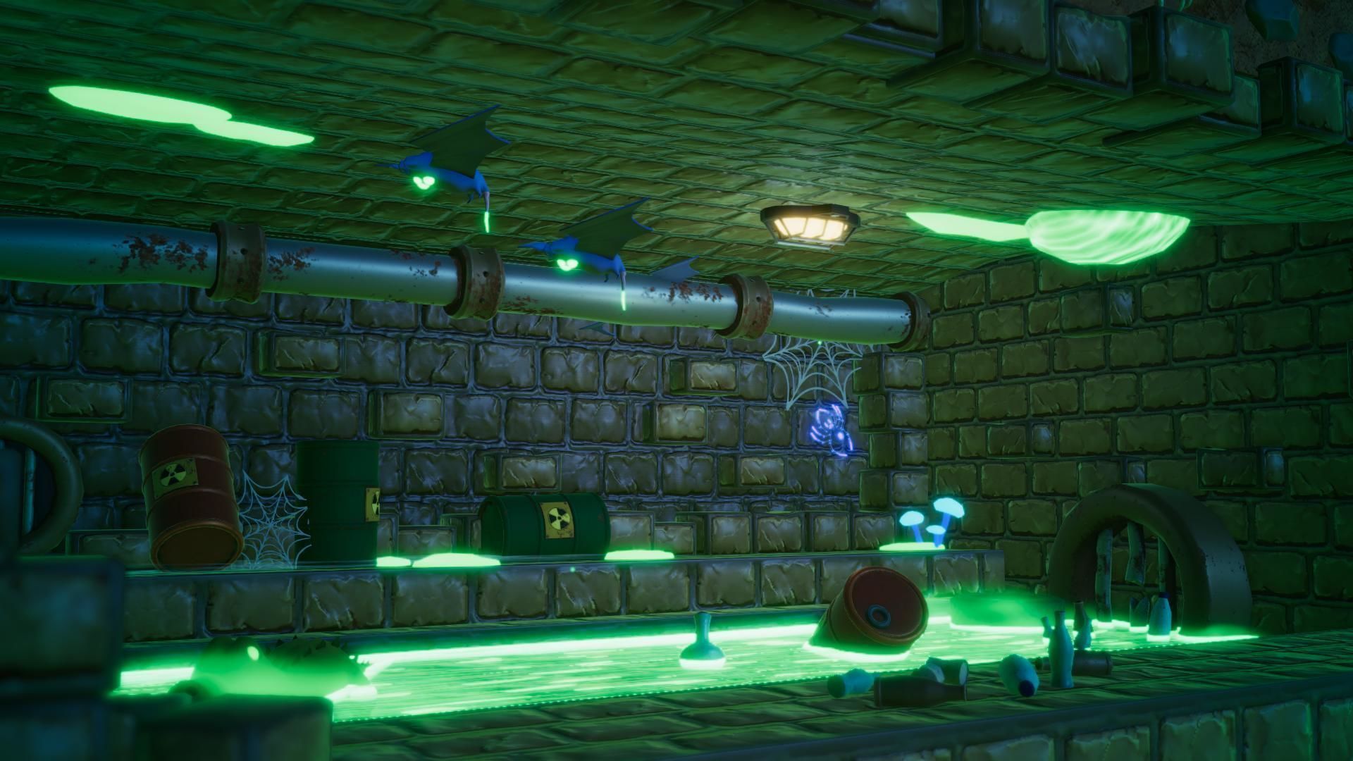 Toxic Waste Land Game asset pack Unity URP Low-poly 3D model_31