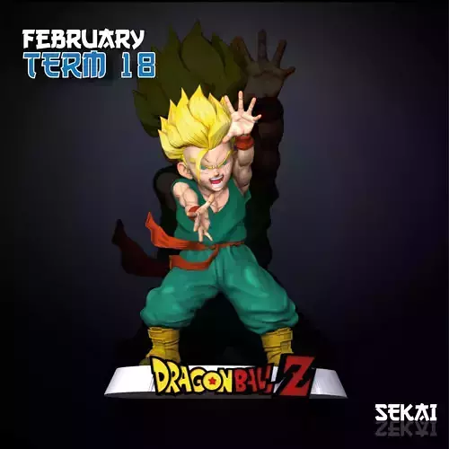 Trunks Sculpture Sekai 3D Models Ready for 3D printing
