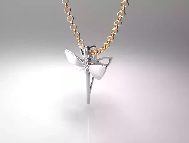 Dragonfly pendant