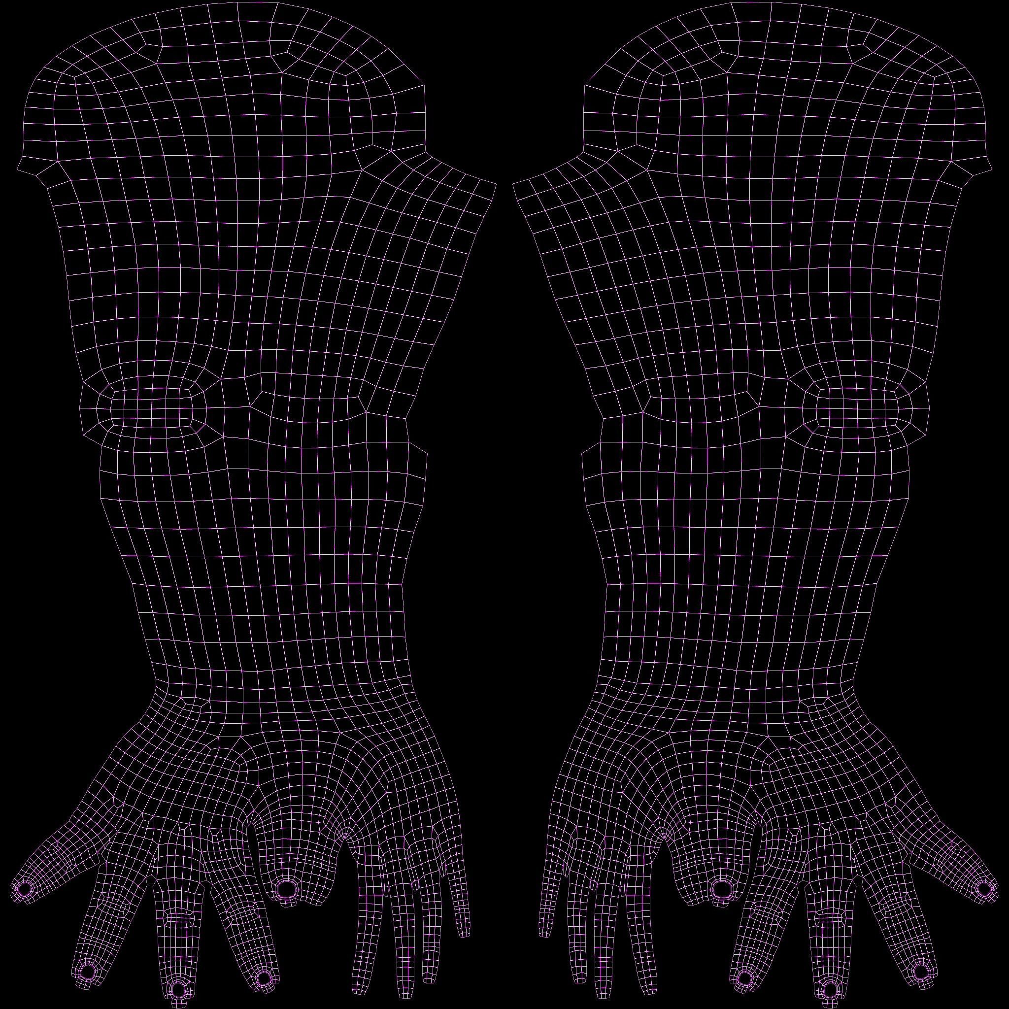 High Quality Realistic Woman Brown Skirt Low-poly 3D model_22