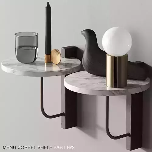 140 Menu Corbel Shelf by Kroyer Saetter Lassen P02