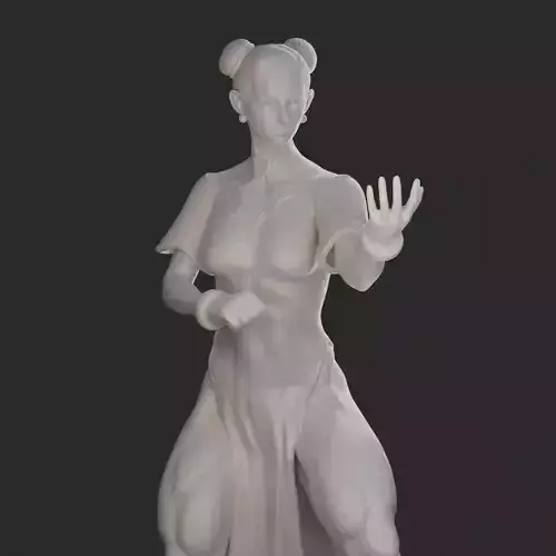 Street Fighter 6 Chun li Print Model 3D print model