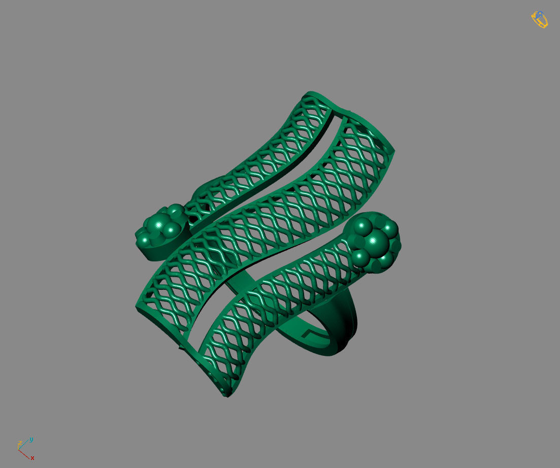 Women Plain Ring Ready STL Models Womens Ring 3d models 3D print model_1