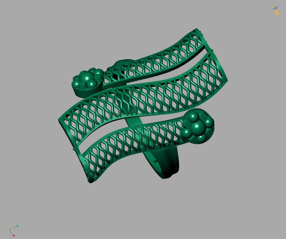 Women Plain Ring Ready STL Models Womens Ring 3d models 3D print model_4