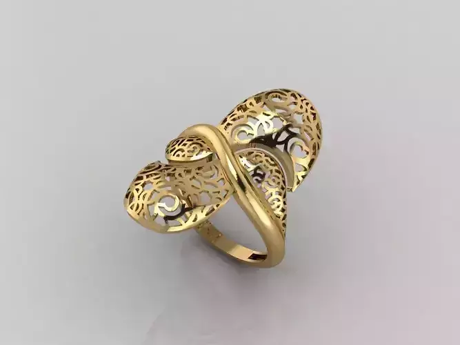 Women Plain Ring Ready STL Models Womens Ring 3d models