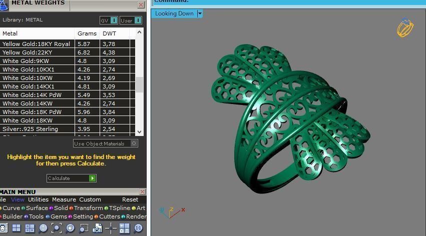 Women Plain Ring Ready STL Models Womens Ring 3d models 3D print model_5