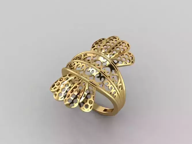 Women Plain Ring Ready STL Models Womens Ring 3d models