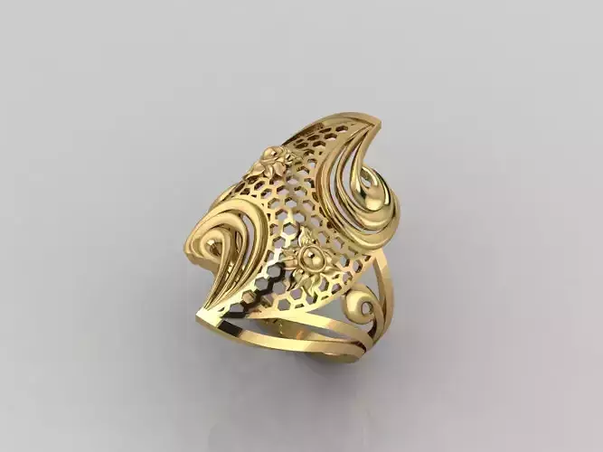 Women Plain Ring Ready STL Models Womens Ring 3d models